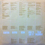 Victor y diego lp insert w